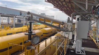 Fully Automatic Railcar Loading Arm